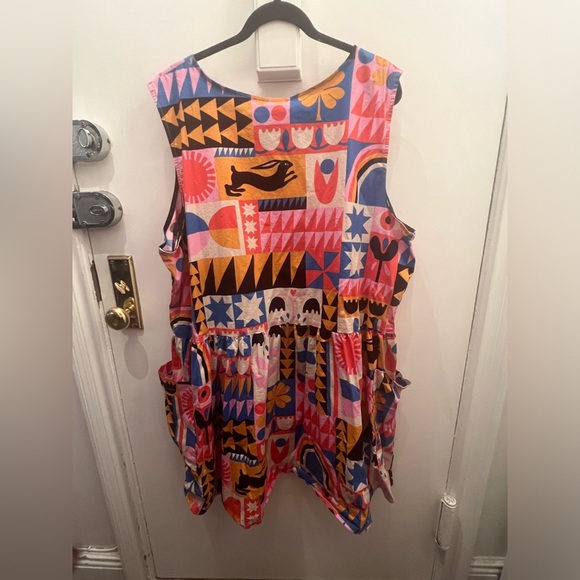NWT NOOWORKS Big Pocket Dress in “Congdon” Print (5X) - Picture 3 of 5